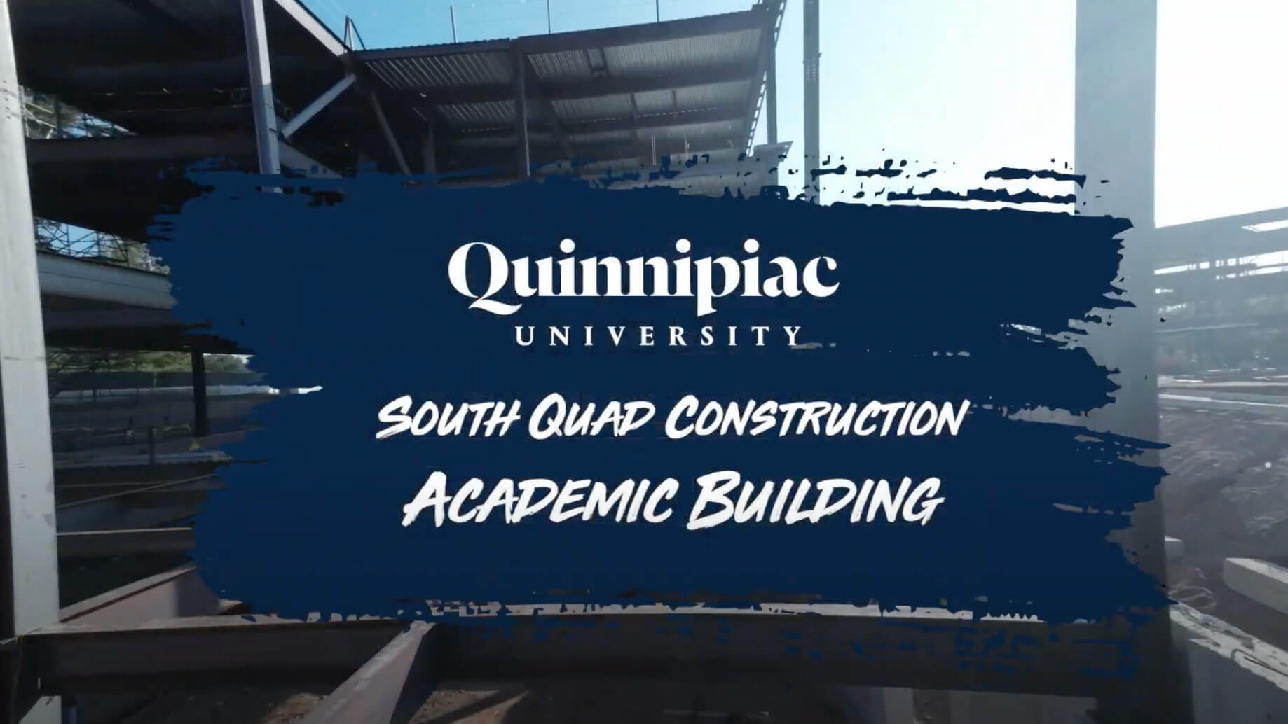 South Quad Academic Building drone tour thumbnail image.