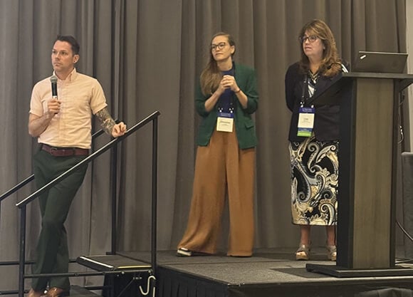 Tyler Traister and Lisa Rebeschi