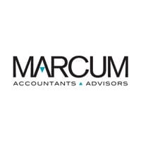 Marcum logo, the words Marcum Accountants Advisors.