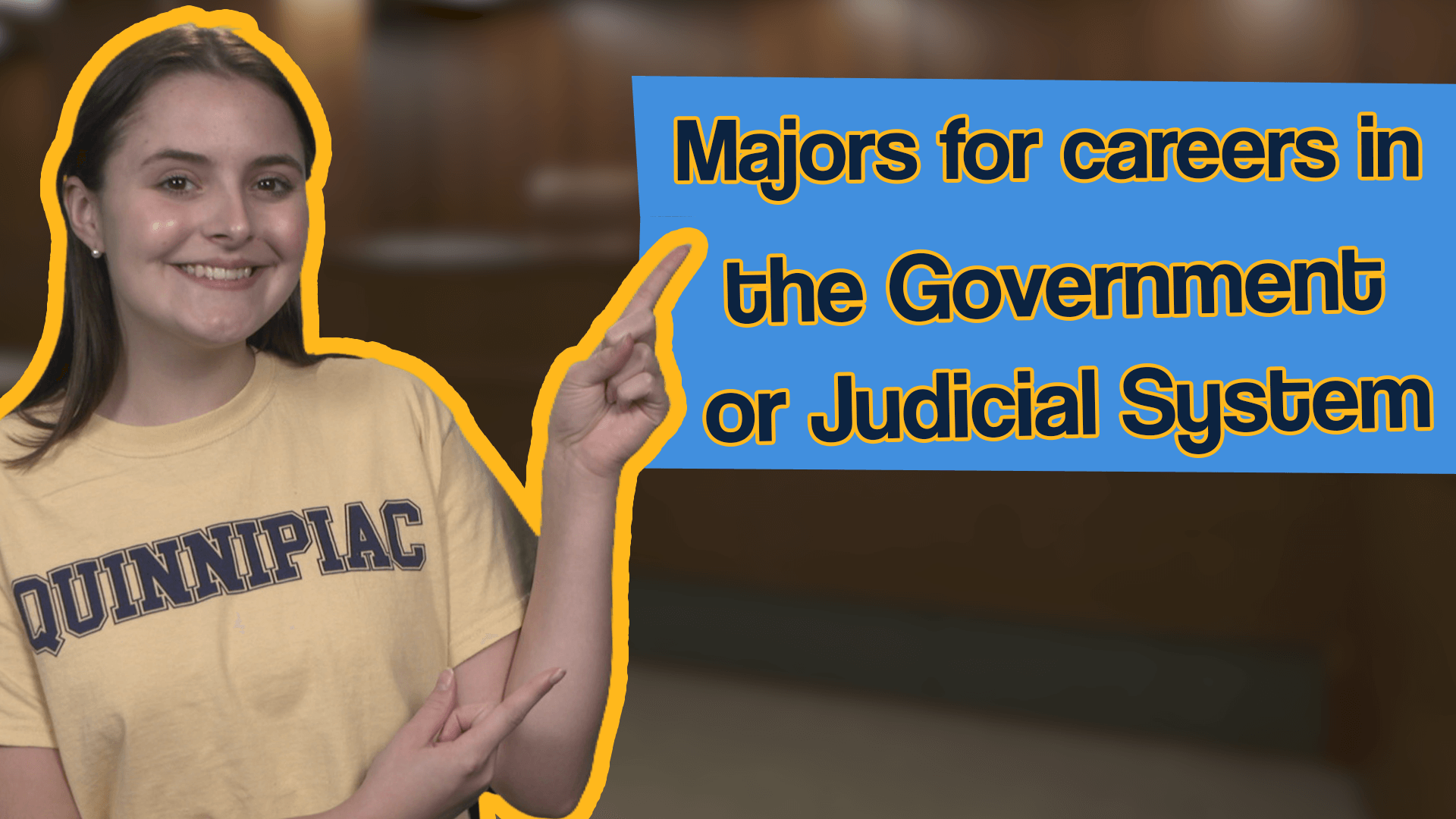 Interested in a career in government or the judicial system? | What college major is right for you?