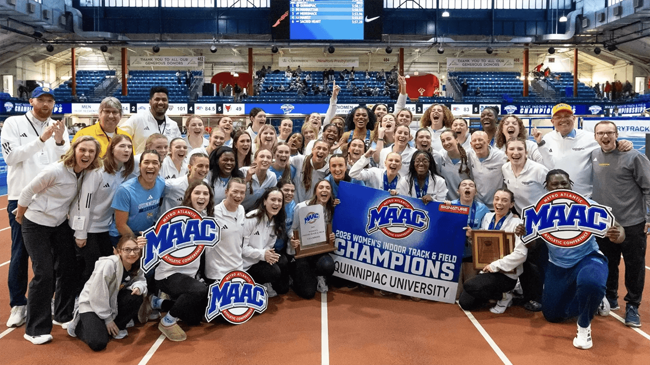 The Quinnipiac women's indoor track and field program