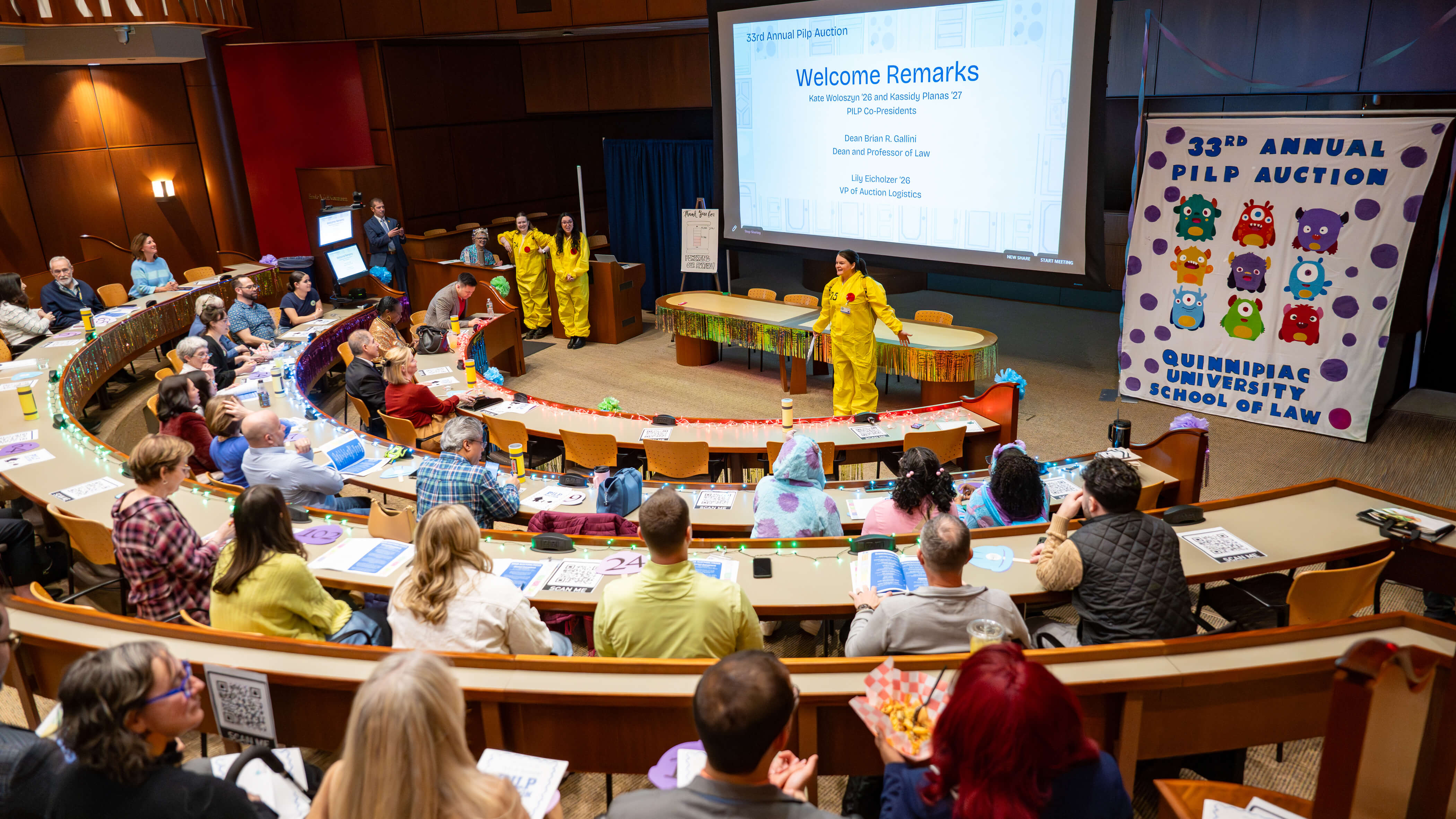 Welcome remarks at the PILP Auction