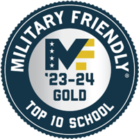 Military Friendly Top 10 School 2023-24