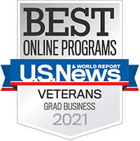 U.S. News & World Report best online graduate business programs for veterans