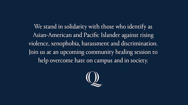 We stand in solidarity with those who identify as Asian-American and Pacific Islander against rising violence, xenophobia, harassment and discrimination. Join us at an upcoming community healing session to help overcome hate on campus and in society.