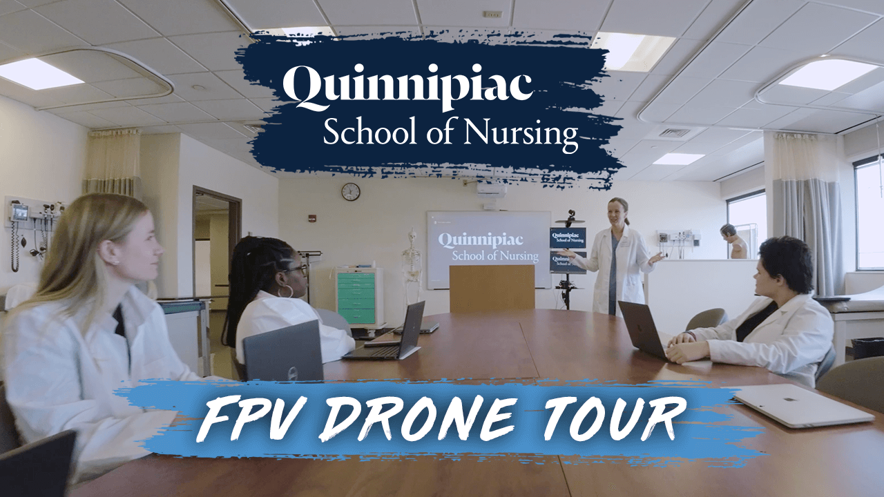 School of Nursing facilities drone tour video