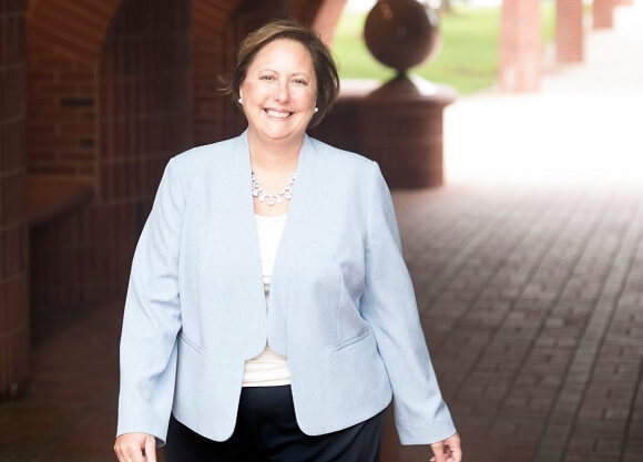 Angela Mattie, professor of management and chair of health care management and organizational leadership in the School of Business at Quinnipiac University.