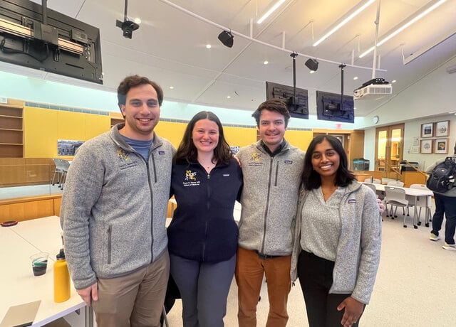 Netter School of Medicine students at inaugural Medical Student Doctor’s Dilemma Competition, hosted by the Connecticut Chapter of the American College of Physicians