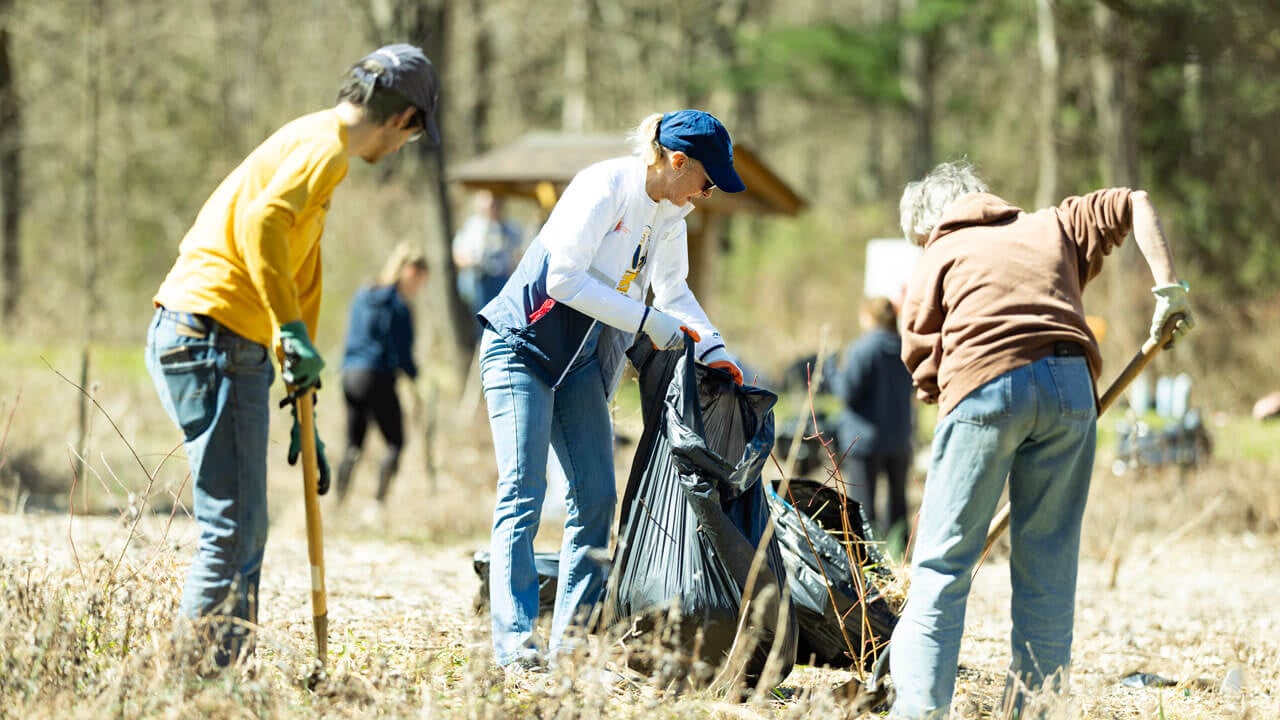 Students joining forces for community service at Big Event 2026