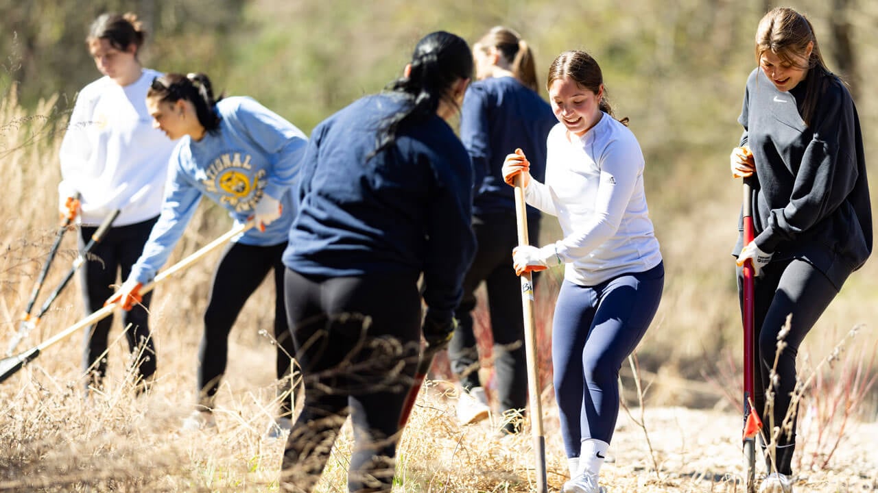 Students uniting to create impact at Big Event 2026