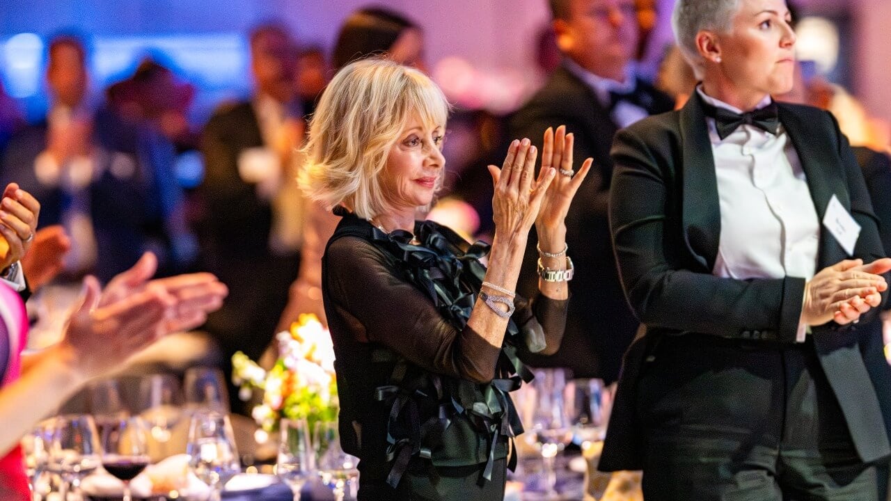 President Emeritus Judy Olian at the Quinnipiac Gala