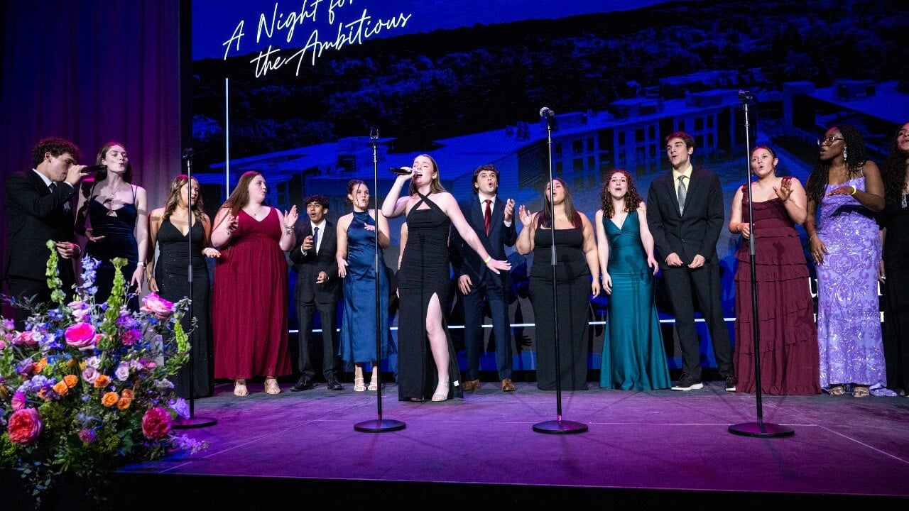 Note-able student group sings at the Quinnipiac Gala 2026