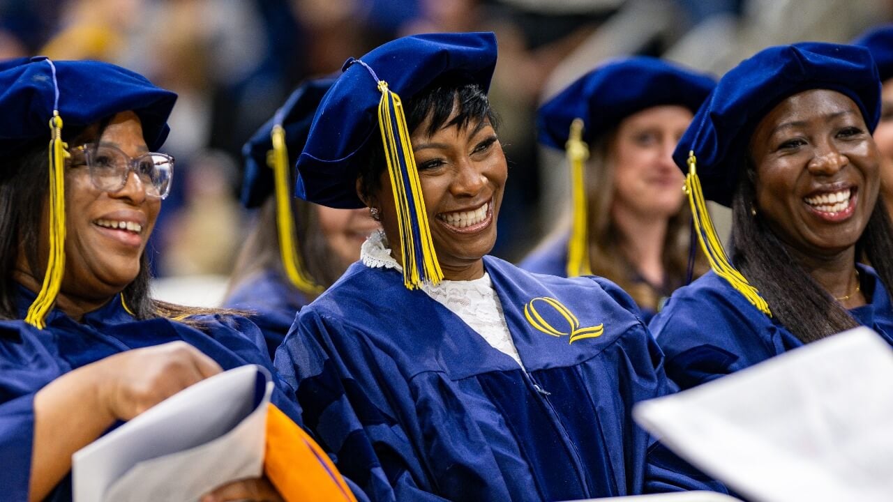 Graduates enjoy commencement among peers