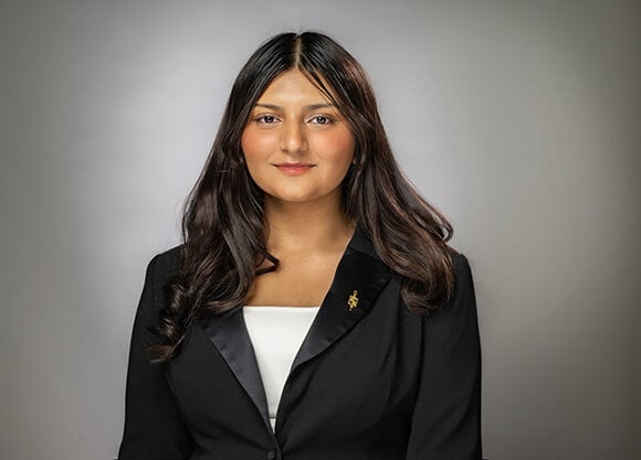 Headshot of Sana Quadri '26, MS '27