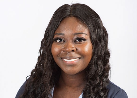 Headshot of Stacy Bawuah, a second-year medical student