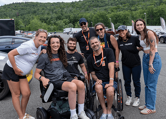 Members of the Just Hands Foundation.
