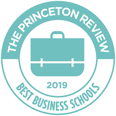 Princeton Review logo for 2019 Best Business Schools
