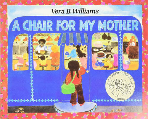 A chair for my mother by Vera Williams book cover.