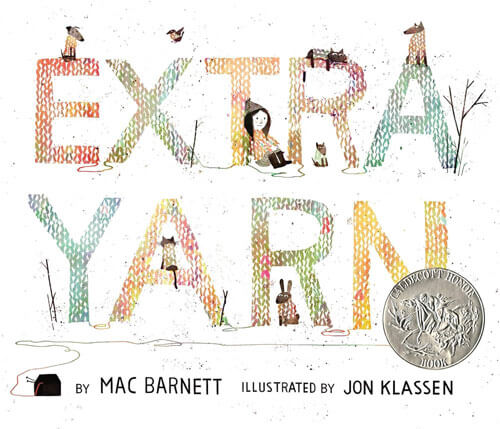 Extra yarn by Mac Barnett book cover.
