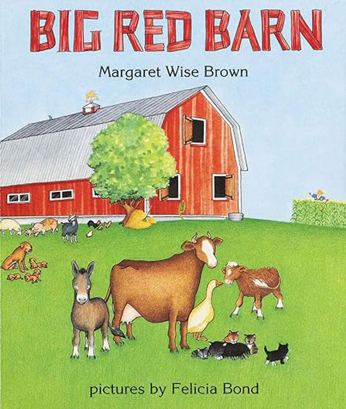 Big red barn by Margaret Wise Brown book cover.