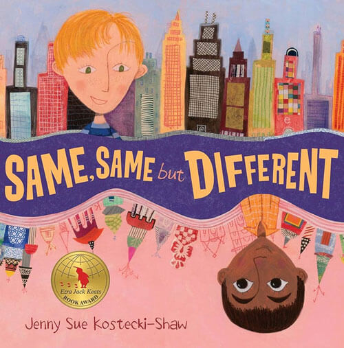 Same same but different by Jenny Sue Kostecki-Shaw book cover.