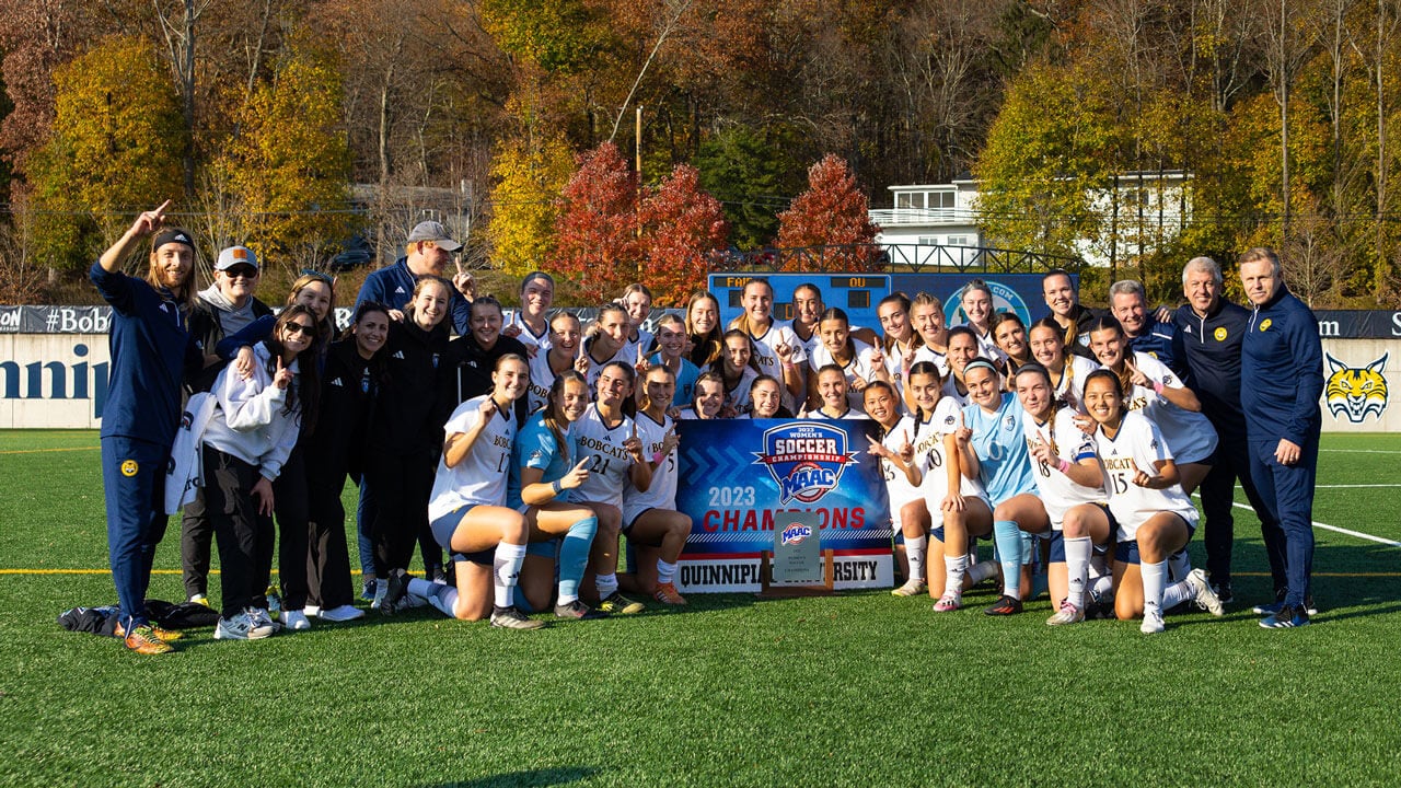 The Quinnipiac women's soccer team captured their second straight MAAC Championship on November 5.