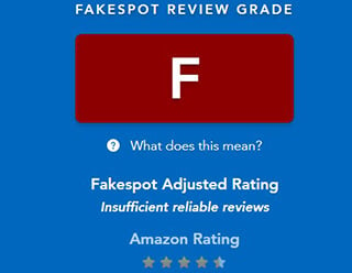 Fakespot.com evaluates online reviews.