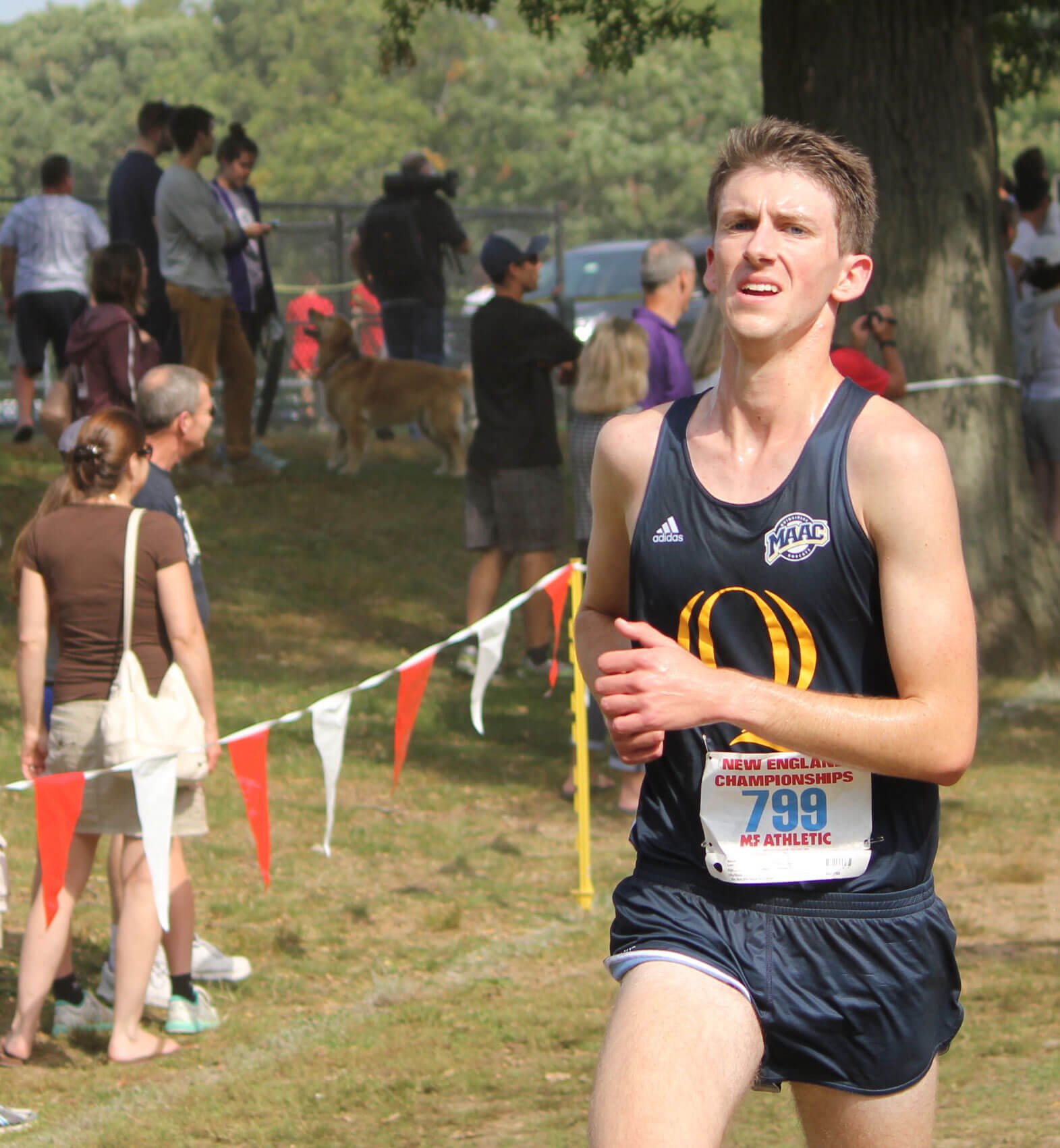 Matthew Allen, '19, MS '20, was a Division I athlete on the cross country team.