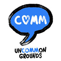 Logo for the Uncommon Grounds podcast