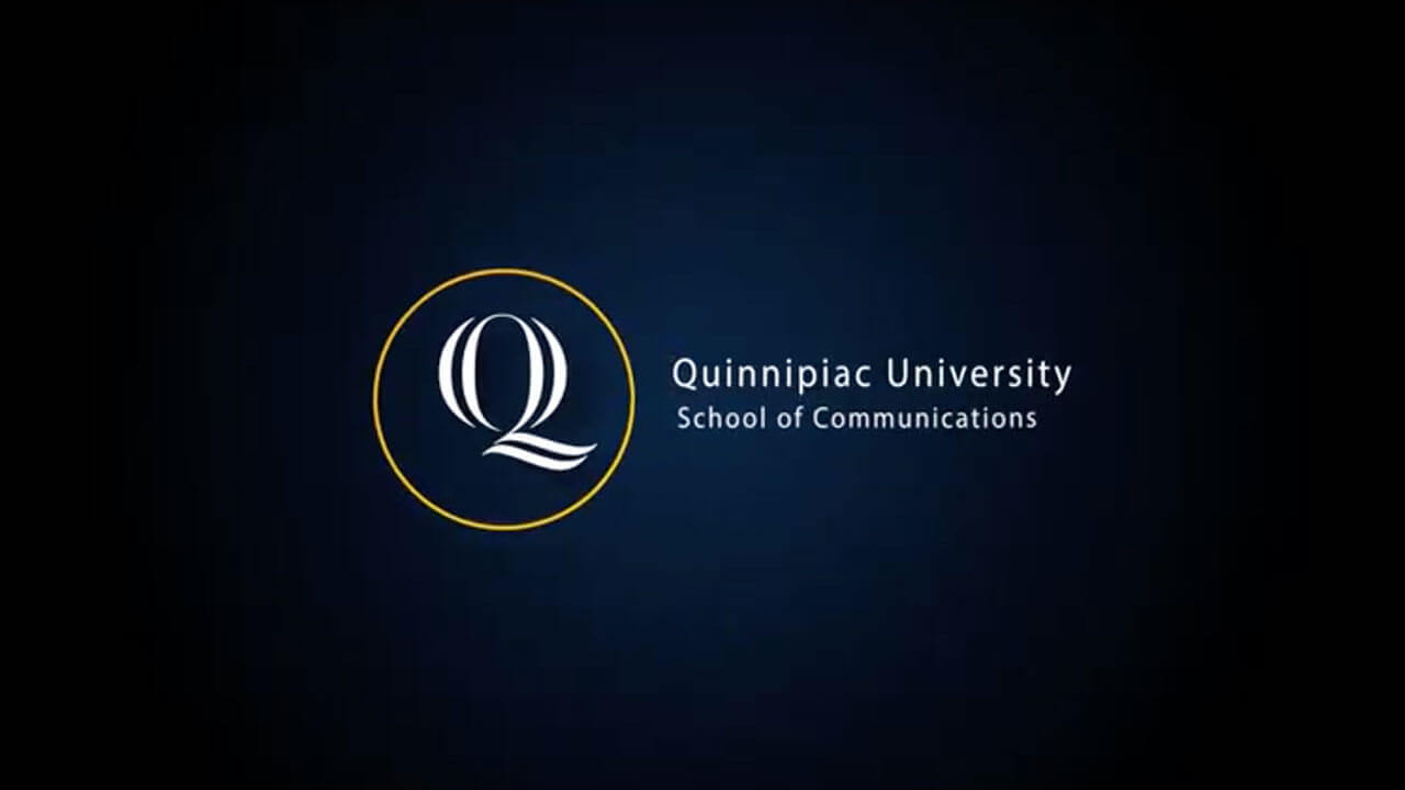 Video cover image with the Quinnipiac University School of Communications logo