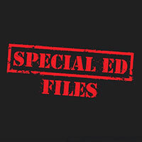Logo for the Special Ed Files podcast