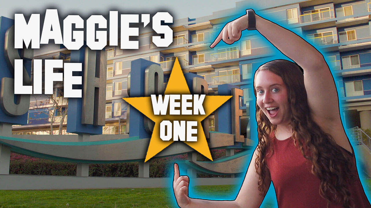 Maggie's Life QU in LA video series, Week 1, starts video