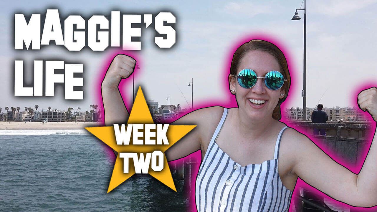 Maggie's Life QU in LA video series, Week 2, starts video