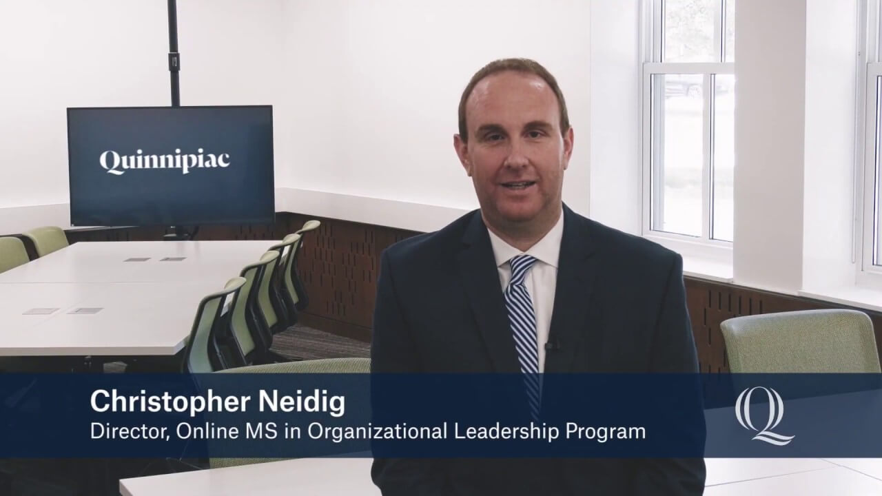 Christopher Neidig, Director, Online MS in Organizational Leadership Program video still